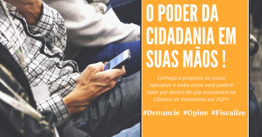 App para saber o que vereador faz na câmara